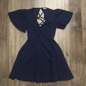 Royal Blue A-Line Dress 💙